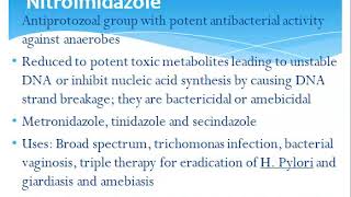 Antibacterial agents antimetabolites and others MPTS [upl. by Jacobs]