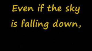 sky is falling down lyrics [upl. by Howarth]