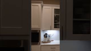 How to Install Under Cabinet Lighting No Drilling [upl. by Nabala]