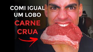 ISSO QUE ACONTECEU DEPOIS QUE COMI CARNE CRUA Fiquei mais forte [upl. by Eiram]