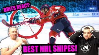 British Reactions To The Best NHL Snipes  DN Reacts [upl. by Anirtap]