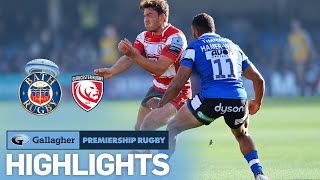 Bath v Gloucester  HIGHLIGHTS  West Country Derby  Gallagher Premiership 202223 [upl. by Etteoj180]