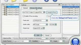 How to rip a DVD into DivX with AC3 Audio [upl. by Kacerek]