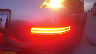 How to Install Nissan 350z Rear LED Turn Signals Remove Rear Bumper [upl. by Chen871]