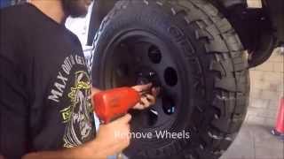 JK Lift Kit In Six Minutes [upl. by Secor415]