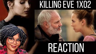 Killing Eve 1x02 quotIll Deal with Him Laterquot First Time Reaction [upl. by Claud]