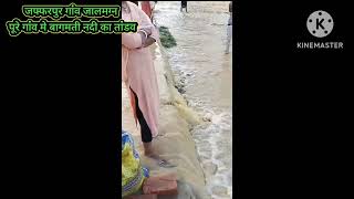 jaffarpur belsand sitamadhi bihar shortvideo floodwater 😢 [upl. by Dadelos934]