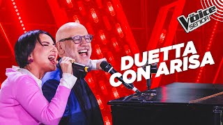 Mario e Arisa omaggiano Lucio Battisti  The Voice Senior 4  Blind Auditions [upl. by Ribak]