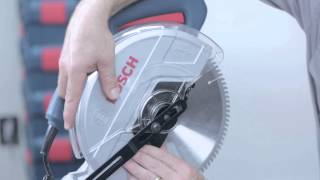 Bosch Sliding Mitre Saw  GCM 10 MX Professional [upl. by Auohp]