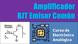 🎥 BJT en configuración de Emisor Común 📖  Efecto Early ✍🏻 [upl. by Bauer143]