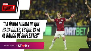 quotLA ÚNICA FORMA DE QUE HAGA GOLES ES QUE VAYA AL BANCOquot Tino Asprilla sobre Borré en ESPNEquipoF [upl. by Dibri]