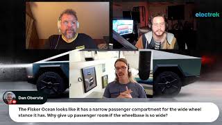 Podcast Tesla discounts Cybertruck in showrooms Fisker Ocean and more [upl. by Pilihp]