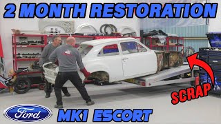 Mk1 FORD ESCORT Restoration PART 1 [upl. by Lehar135]