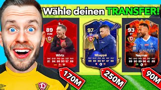 DYNAMO DRESDEN Karriere  ABER ein FUT DRAFT bestimmt meine TRANSFERS 👀🚀 [upl. by Enohs785]