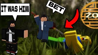 TOXIC PLAYER BULLIES FLOATY FAN I HAD TO SAVE HIM Roblox ZOぞ [upl. by Aremus]