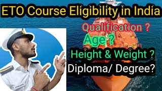 Eligibility For ETO Course in Merchant Navy  Electro Technical Officer course Eligibility [upl. by Ailiec]