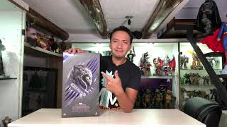 MEGA UNBOXING EN ESPAÑOL BLACK PANTHER HOT TOYS HASBRO MARVEL LEGENDS MEZCO ONE 12 [upl. by Humo]