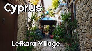 Lefkara  Cyprus  walk around the village  4K [upl. by Carnahan]