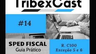 SPED FISCAL Dicas do Guia Prático  14  RC100  Exceção 5 e 6 [upl. by Twila]