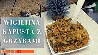 LIDLOMIX Przepisy  Wigilijna kapusta z grzybami  BIGOS  Monsieur Cuisine Smart [upl. by Neelie]