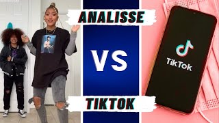 AnalisseWorld VS TikTokers  Best TikTok Dance Battle Compilation [upl. by Gylys]