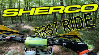 2020 SHERCO SEF 300 FIRST RIDE IMPRESSIONS [upl. by Leede]