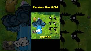 PVZ 1 Fusion Challenge 6 Plant Boxes vs 6 Zombie Boxespvz plantsvszombies pvzchallenge [upl. by Osnofedli]