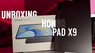 Unboxing en español HONOR PAD X9 LTE  Una tableta con la posibilidad de tener SIM 2024 [upl. by Lazarus362]