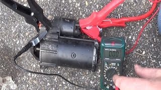 How to test your starter motor amp solenoid  Starter troubleshooting [upl. by Suvart387]