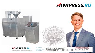 Granulator zur Trockengranulierung von Pulvern GK100 Minipressru [upl. by Adnomar]