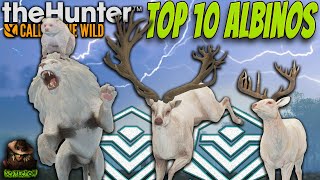 Top 10 CRAZIEST Albino Rares I Have Found In My 6000 Hours Call of the wild [upl. by Notlehs]