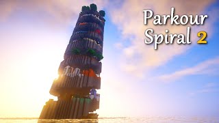 Parkour Spiral 2 Speedrun in 658 World Record [upl. by Enirehtac]