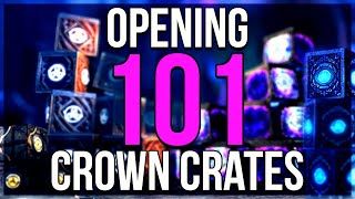 Opening 101 ESO Crown Crates [upl. by Nadual]