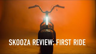 Electric Scooter Review Skooza K1S First Ride [upl. by Anatola957]