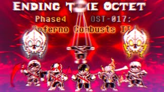 【Ending Time Octet】 Phase 4 Inferno Combusts II Animation [upl. by Lumbye]