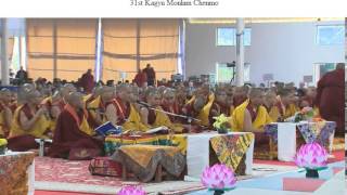 31st Kagyu Monlam Chenmo15 [upl. by Akcir705]