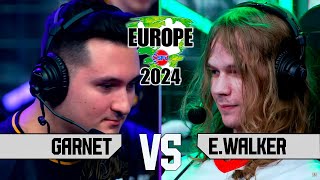 GARNET DHALZIM vs EWALKER ED Street Fighter League ProEUROPE 2024  DAY 7 [upl. by Shayla]