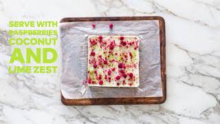 Annabel Langbeins ESSENTIAL Raw Lime And Coconut Slice [upl. by Dickerson]