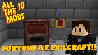 Começo do Evilcraft e picareta com fortune 8 ATM10 EP24 [upl. by Pears]