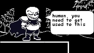 pacifist underswap sans fight progress [upl. by Huesman]