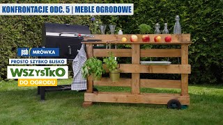 Meble ogrodowe z palet Konfrontacje odc 5  PSB Mrówka  WSZYSTKO do ogrodu [upl. by Bahner568]