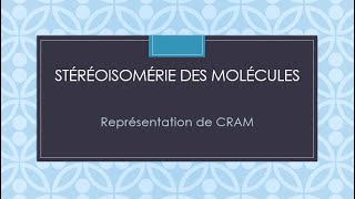 représentation de Cram [upl. by Jaime]