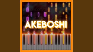 Akeboshi From quotDemon Slayerquot Piano Version [upl. by Cuthburt]