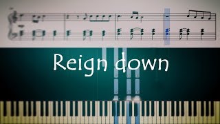 How to play the piano part of Implicit Demand For Proof with lyrics [upl. by Aysahc]