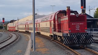 GKB DH 1500 mit Doppelstockwagen abfahrt in Lieboch [upl. by Natfa68]