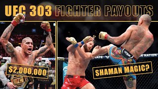 UFC 303 Payouts amp Salaries Revealed  Pereira vs Procházka [upl. by Namijneb4]