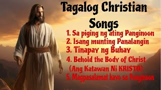 CATHOLIC MASS SONGS TAGALOG SOWERS MUSIC MINISTRY HK LYRICS VIDEO [upl. by Critchfield621]