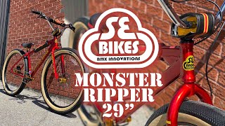 2021 SE Bikes Monster Ripper 29quot Unboxing  Harvester Bikes [upl. by Assyl]