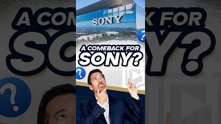 Is Sony Having a Comeback shorts [upl. by Yumuk]