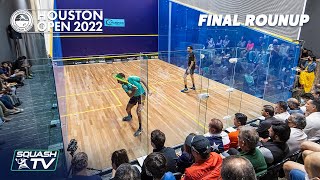 Squash Farag v Hesham  Houston Open 2022  Final Highlights [upl. by Gainer]